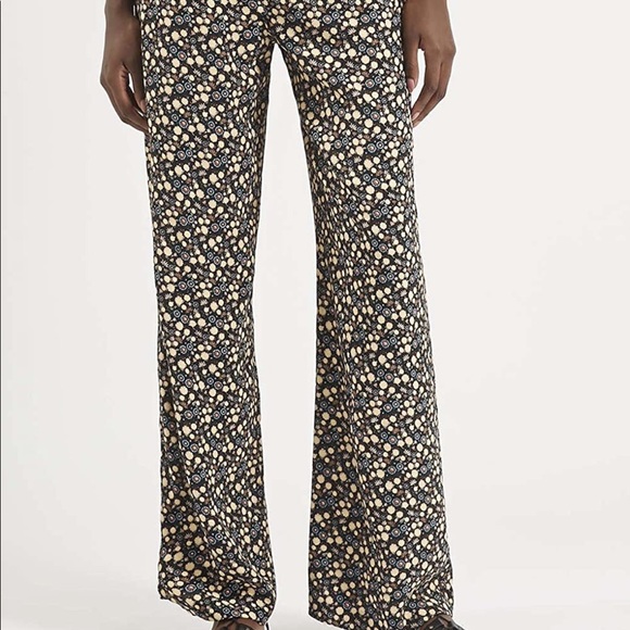 Topshop Floral Print Pants - Picture 6 of 7